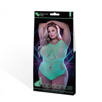 Lapdance Glow In The Dark Teddy Q/s