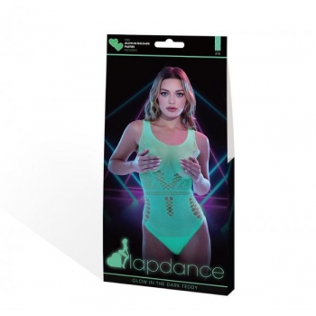 Glow In The Dark Teddy from Lapdance - One Size