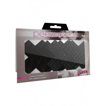 Peekaboos Classic Black X Pasties