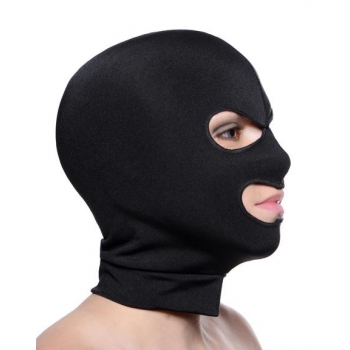 Master Series Facade Spandex Hood with Eye and Mouth Holes - Black O/S