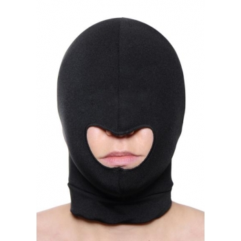 Blow Hole Open Mouth Spandex Hood - Devious Disguise for Intense Play