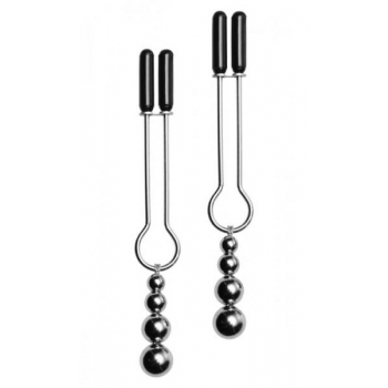 Adorn Triple Bead Nipple Clamps Set