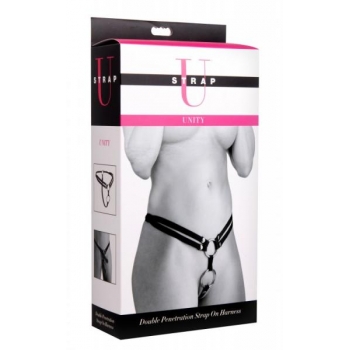 Strap U Unity Double Penetration Strap-On Harness