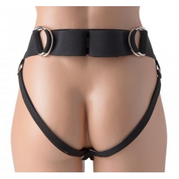 Strap U Avalon Jock Style Harness Black O/S