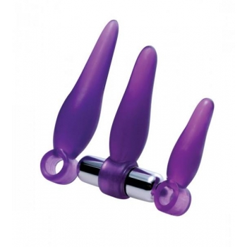 Frisky 3pc Vibrating Finger Rimmer Set