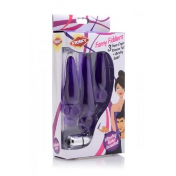 Frisky 3pc Vibrating Finger Rimmer Set