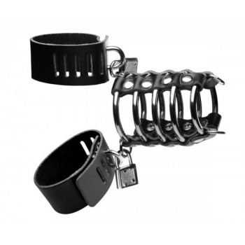 Strict Gates Of Hell Chastity Device Black