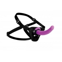 Strap U Navigator Silicone G Spot Dildo With Harness