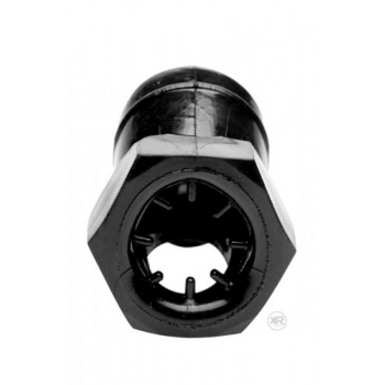 Detained Black Restrictive Chastity Cage for Discreet Pleasure