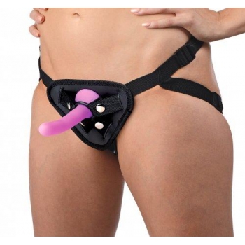 Double-G Deluxe Vibrating Strap On Kit