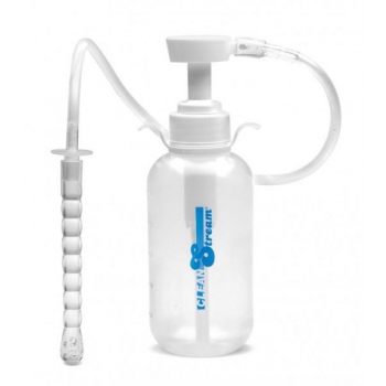 Clean Stream Pump Action Enema Bottle with Nozzle