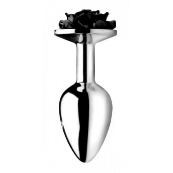 Booty Sparks Black Rose Butt Plug Medium