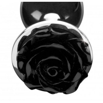 Booty Sparks Black Rose Butt Plug Small