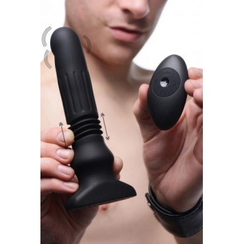 Thunderplugs Swelling & Thrusting Silicone Plug W/ Remote Control