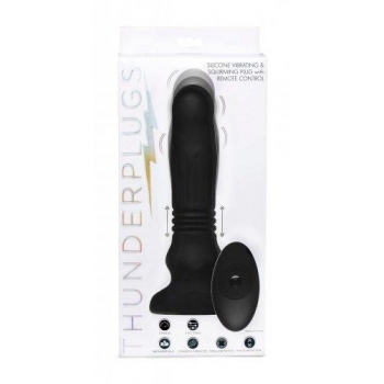 Thunderplugs Swelling & Thrusting Silicone Plug W/ Remote Control