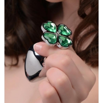 Booty Sparks Lucky Clover Gem Anal Plug (Medium)