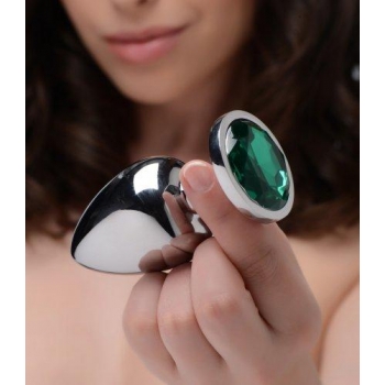 Booty Sparks Emerald Green Gem Anal Plug Set