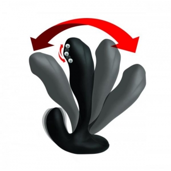 Alpha Pro 7X P-Bender Bendable Prostate Stimulator, Remote Control