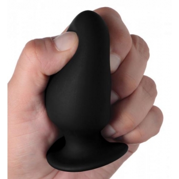 Squeeze-It Silexpan Anal Plug Small Black