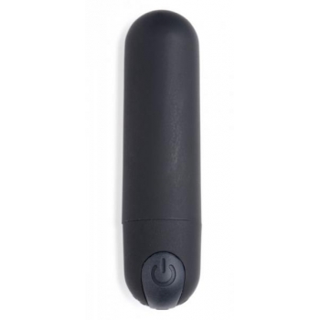 Bang! Vibrating Bullet W/ Remote Control Black