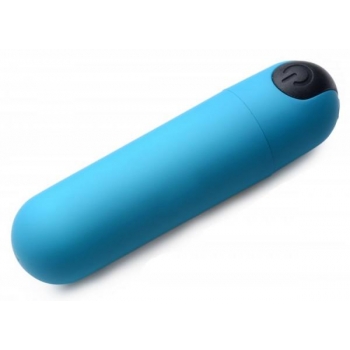 Bang! Vibrating Bullet W/ Remote Control Blue