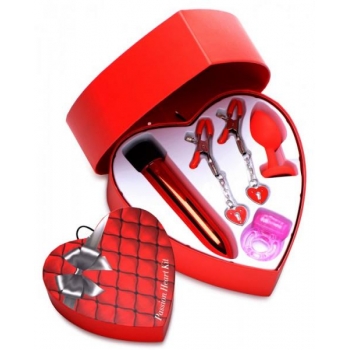 Frisky Passion Heart Kit - Complete Pleasure Set