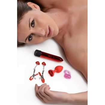 Frisky Passion Heart Kit - Complete Pleasure Set