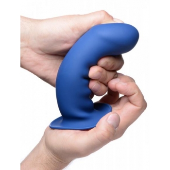 Squeeze-It Squeezable Thick Phallic Dildo - Blue