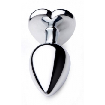 Booty Sparks Black Heart Gem Anal Plug - Small