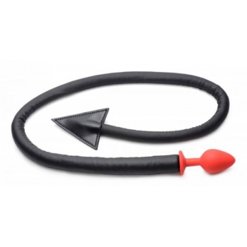 Tailz Devil Tail Anal Plug & Horns Set