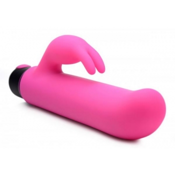 Bang! XL Bullet & Rabbit Silicone Sleeve - Pink