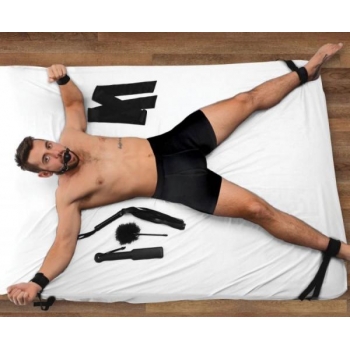 Strict Bed Restraint Bondage Kit: Explore Your Wild Side