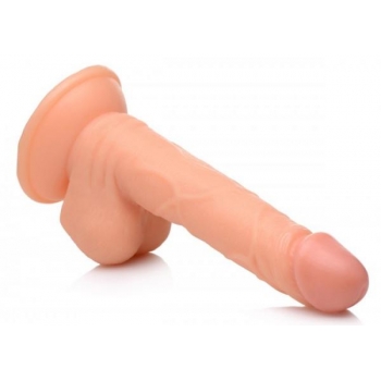 Pop 6.5in Dildo W/ Balls Light