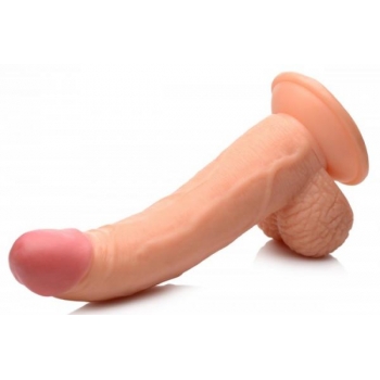 Pop 7.5in Dildo W/ Balls Light