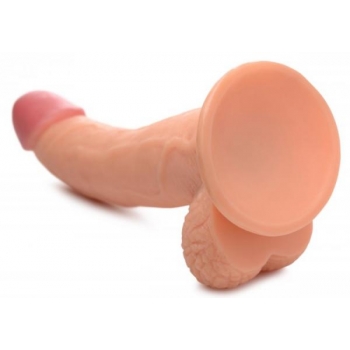 Pop 7.5in Dildo W/ Balls Light