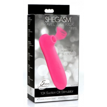 Inmi Shegasm Travel Sidekick 10x Suction Clit Stim