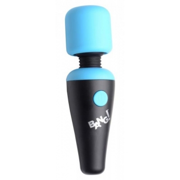 Bang! 10x Vibrating Mini Wand Blue