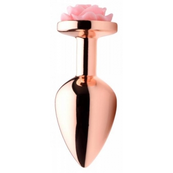 Booty Sparks Pink Rose Gold Medium Anal Plug