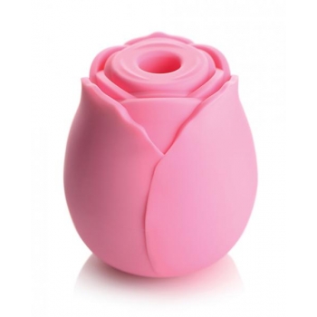 Inmi Bloomgasm Wild Rose 10x Pink Suction Clit Stimulator