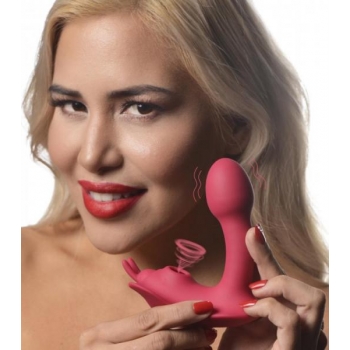 Shegasm Butterfly Tease 10x Clit Suction Stim W/ Remote