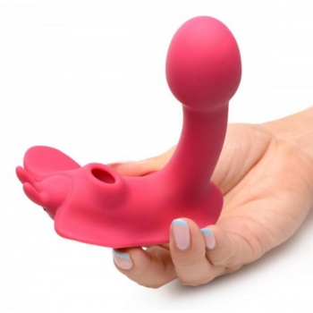 Shegasm Butterfly Tease 10x Clit Suction Stim W/ Remote