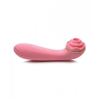 Inmi Bloomgasm Passion Petals Suction Rose Vibrator Pink