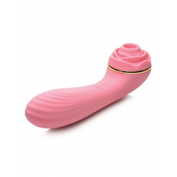 Inmi Bloomgasm Passion Petals Suction Rose Vibrator Pink