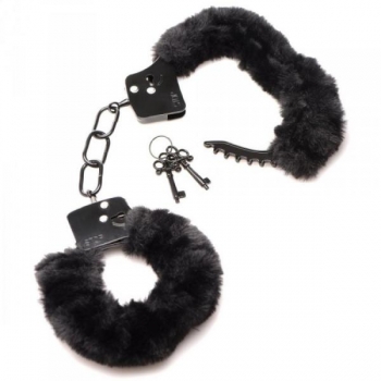 Master Series Cuffed In Fur Furry Handcuffs