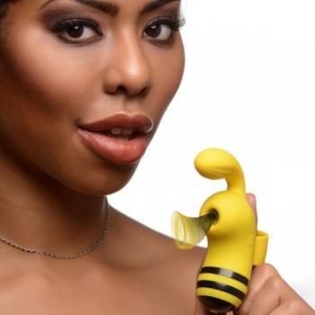 Shegasm Sucky Bee Clit Stim Finger Vibe - Buzzing Pleasure