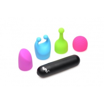 Bang! Rechargeable Bullet with Glow-in-the-Dark Attachments