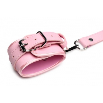 Strict Bondage Harness W/ Bows Pink XL/2XL