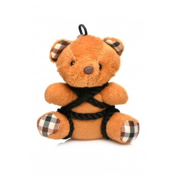 Master Series Bound Teddy Bear Keychain