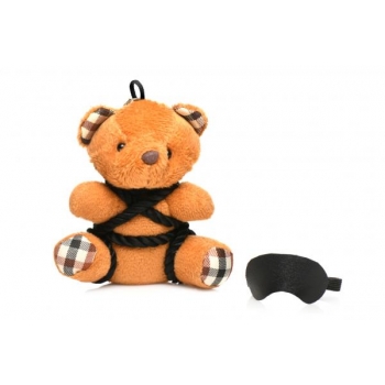 Master Series Bound Teddy Bear Keychain