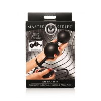 Master Series Ass Rattler Weighted Inflatable Anal Plug